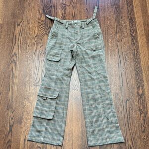 🎈🎈 URBAN OUTFITTERS Plaid Cargo Pants